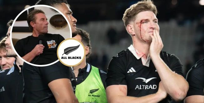 Justin Marshall, “súper arrogante”, destaca la situación “bastante única” de los All Blacks antes del enfrentamiento con los Springboks